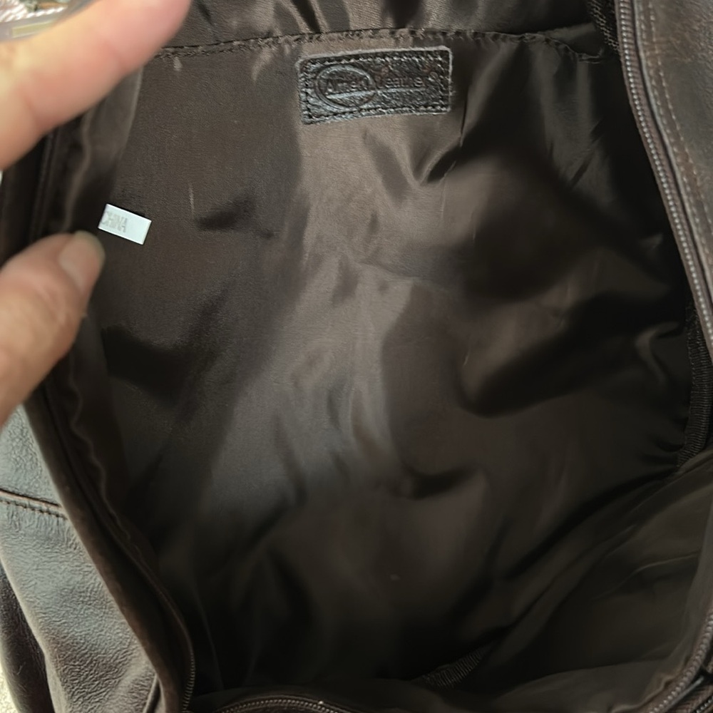 Like New Ameri Leather Sling Backpack - image 5